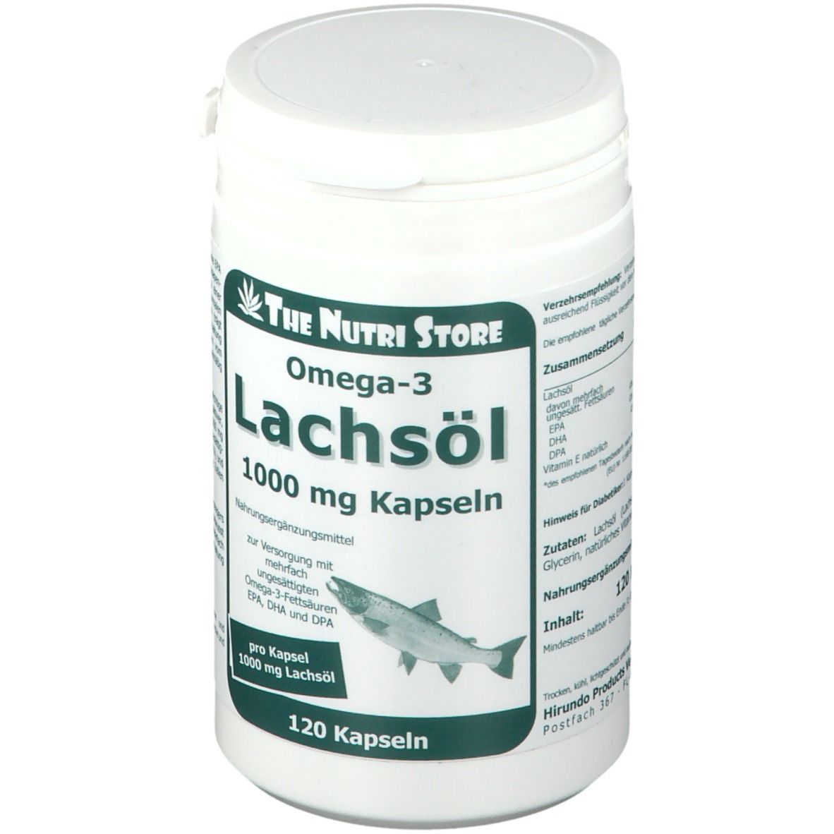 Omega-3 Lachsöl 1000 mg Kapseln