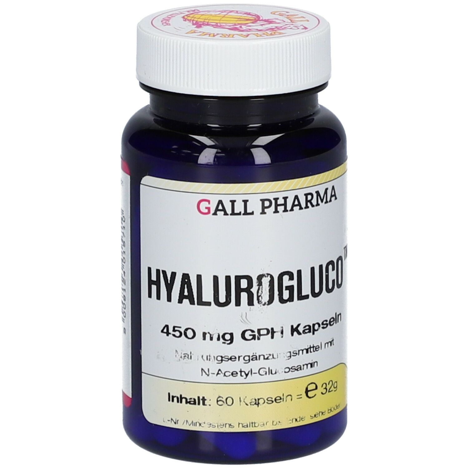 GALL PHARMA Hyalurogluco™ 450 mg GPH Kapseln
