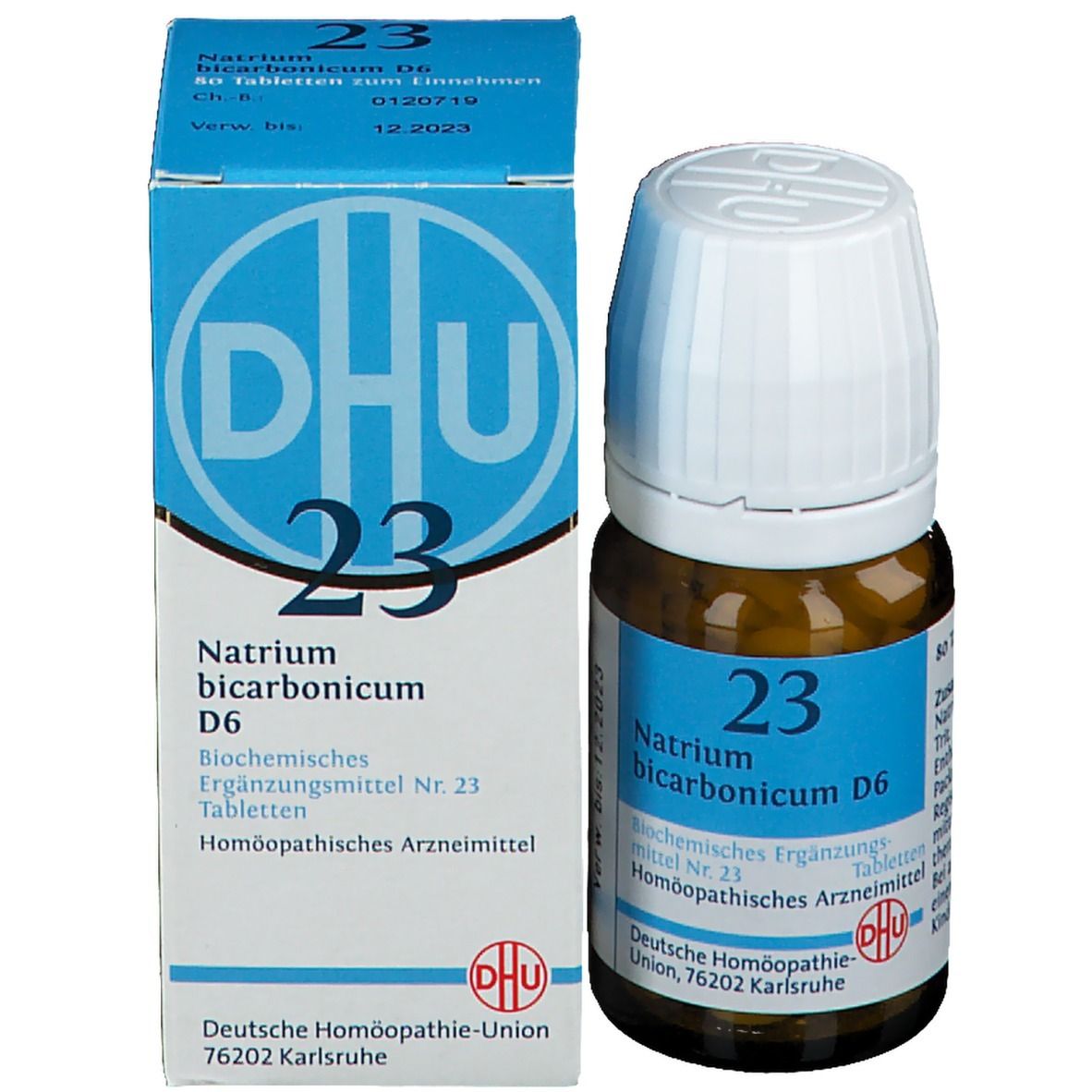 DHU Biochemie 23 Natrium bicarbonicum D6