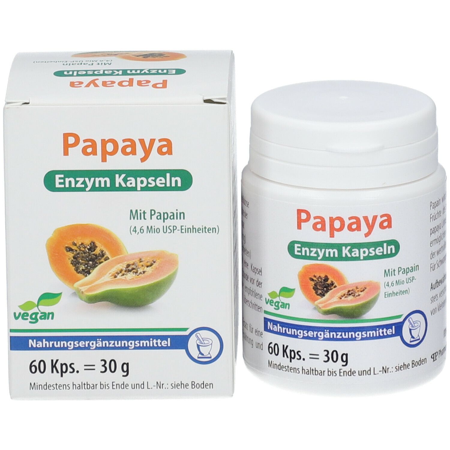 Papaya Enzym Kapseln
