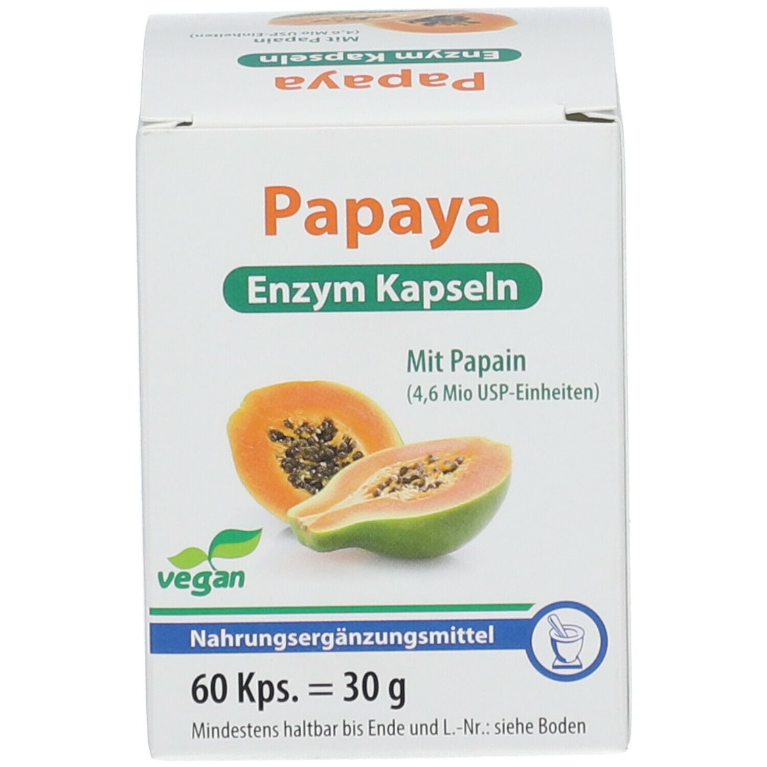 Papaya Enzym Kapseln