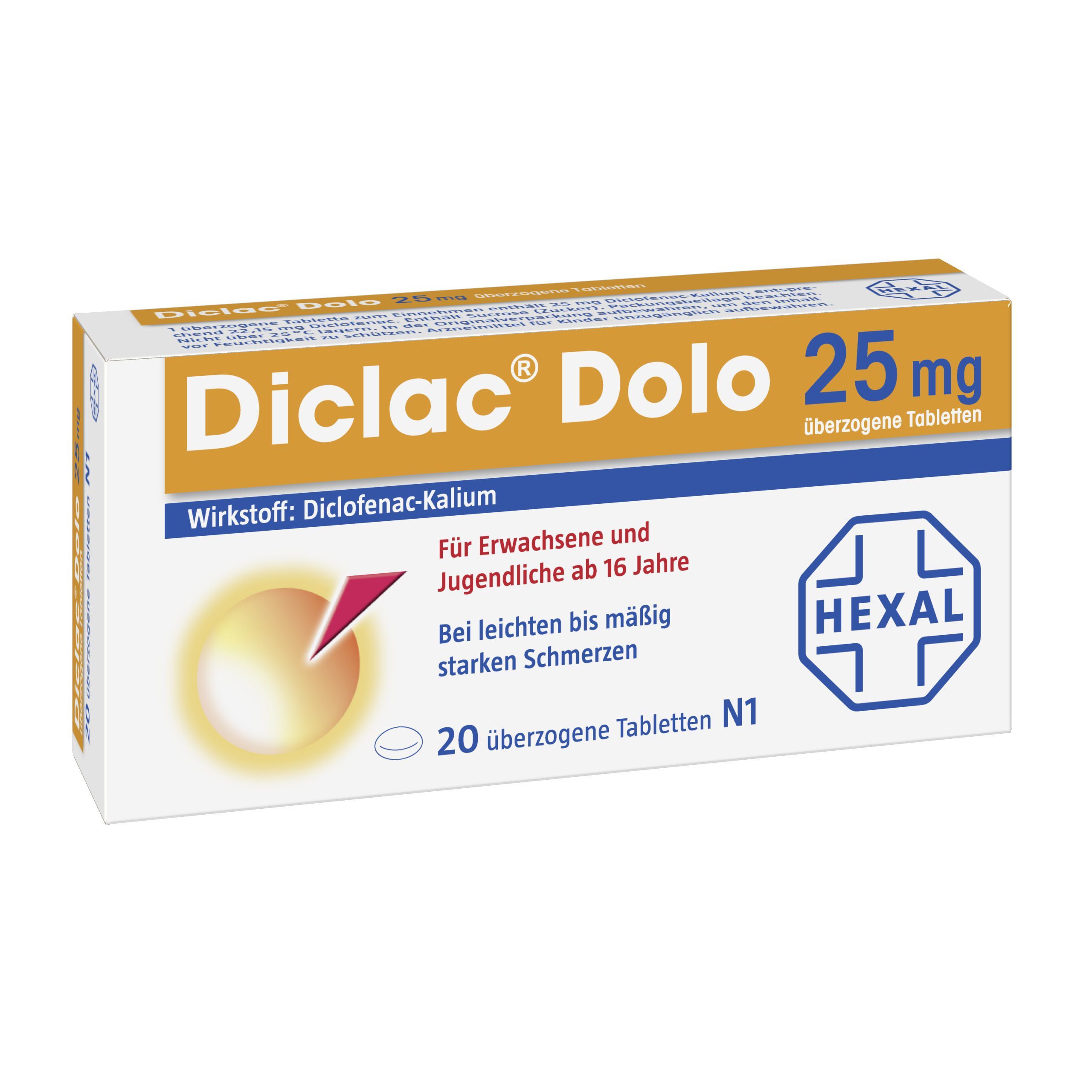 Diclac® Dolo 25 mg