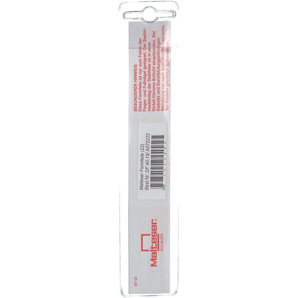 Malteser® Nagelfeile gebogen 16,5 cm