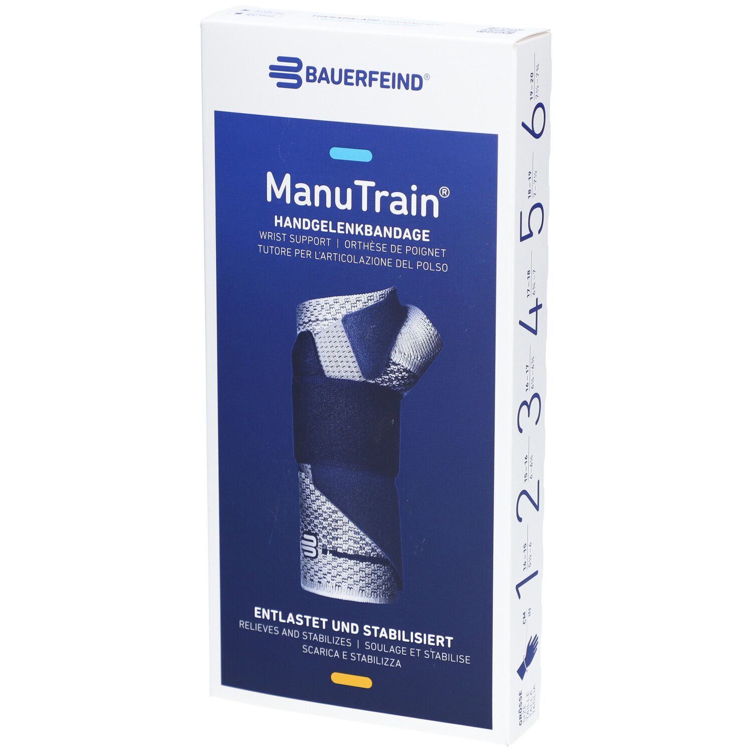 Manutrain Handgelenkb.3 links natur