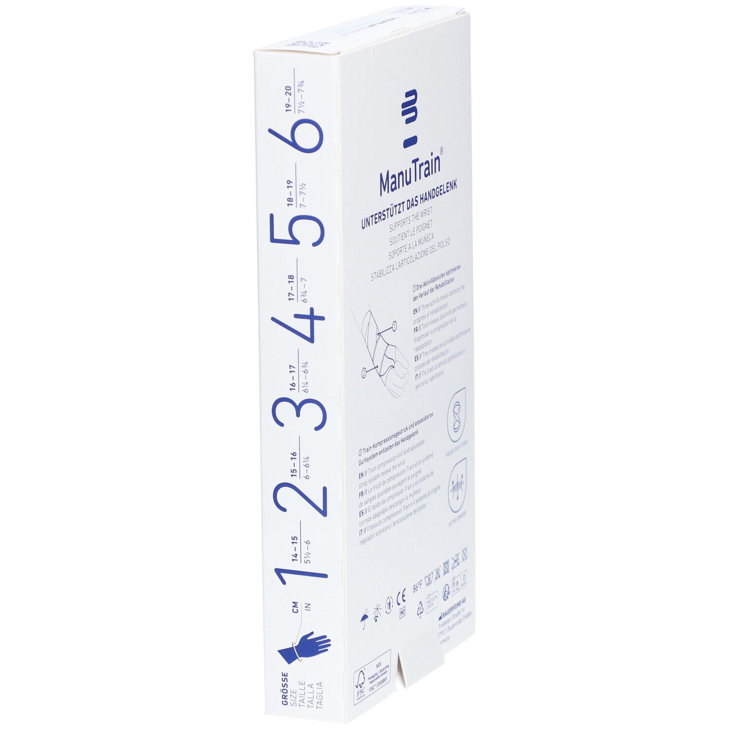 Manutrain Handgelenkb.3 links natur