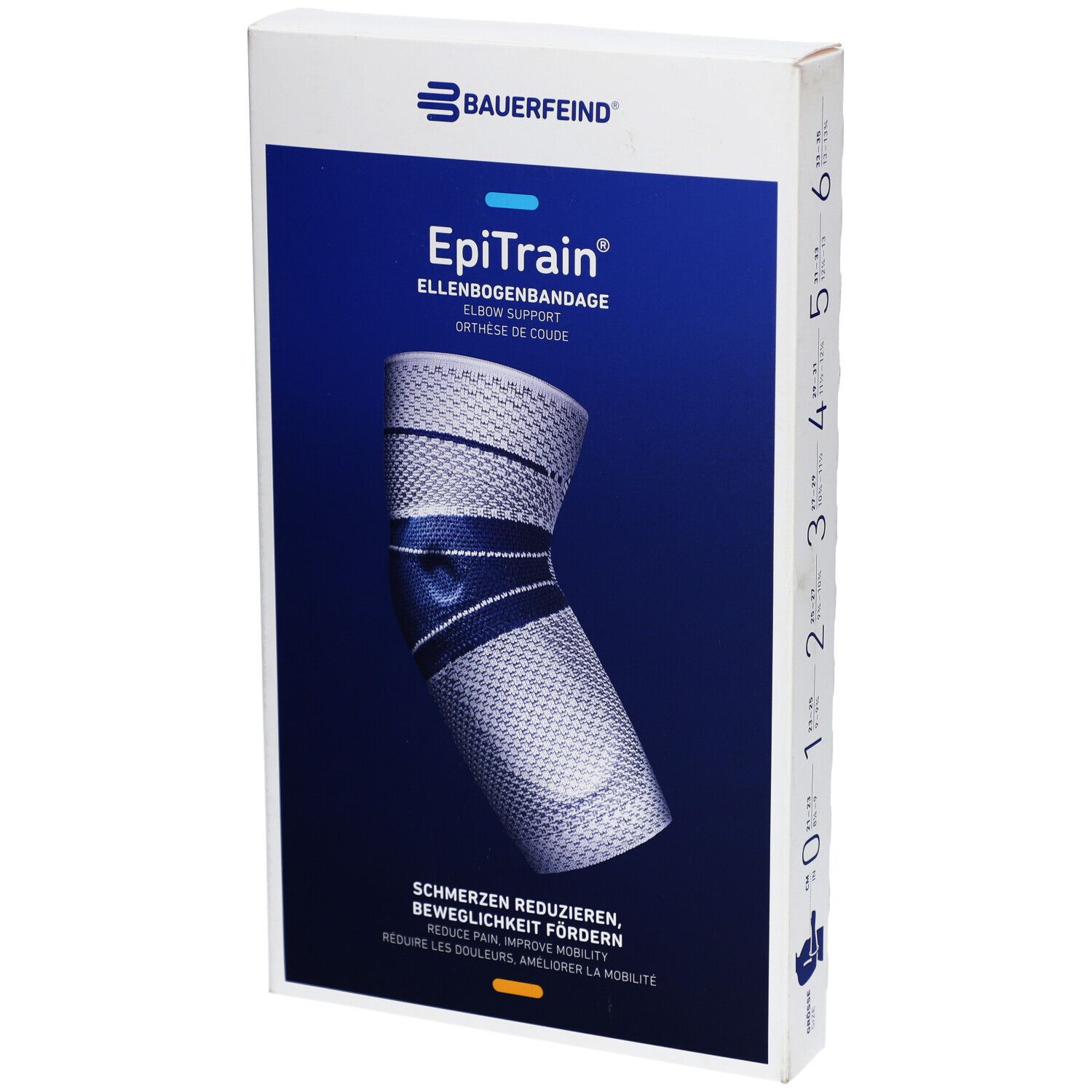 Epitrain® Aktiv Ellenbogenbandage Gr. 6 natur