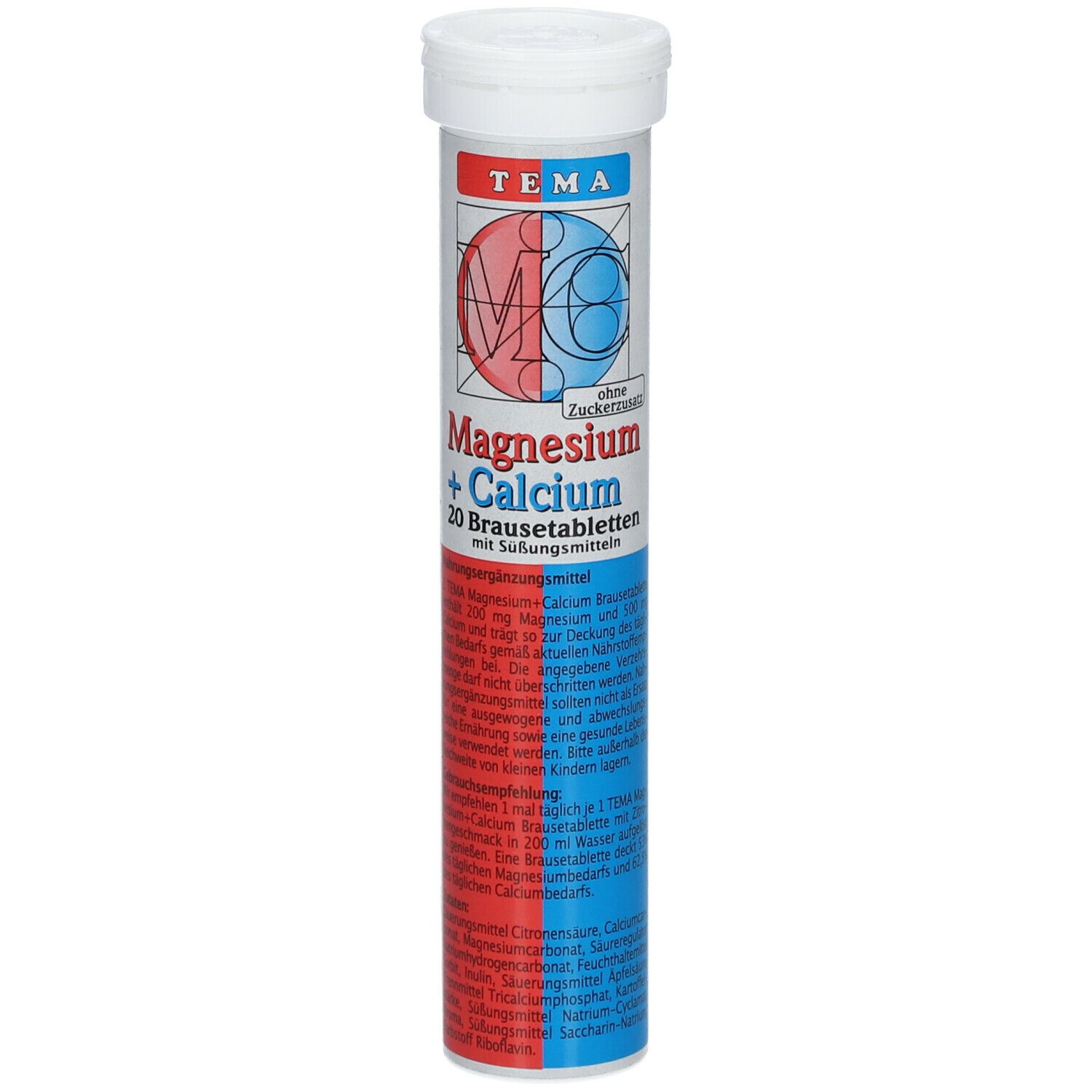 TEMA Magnesium + Calcium Brausetabletten