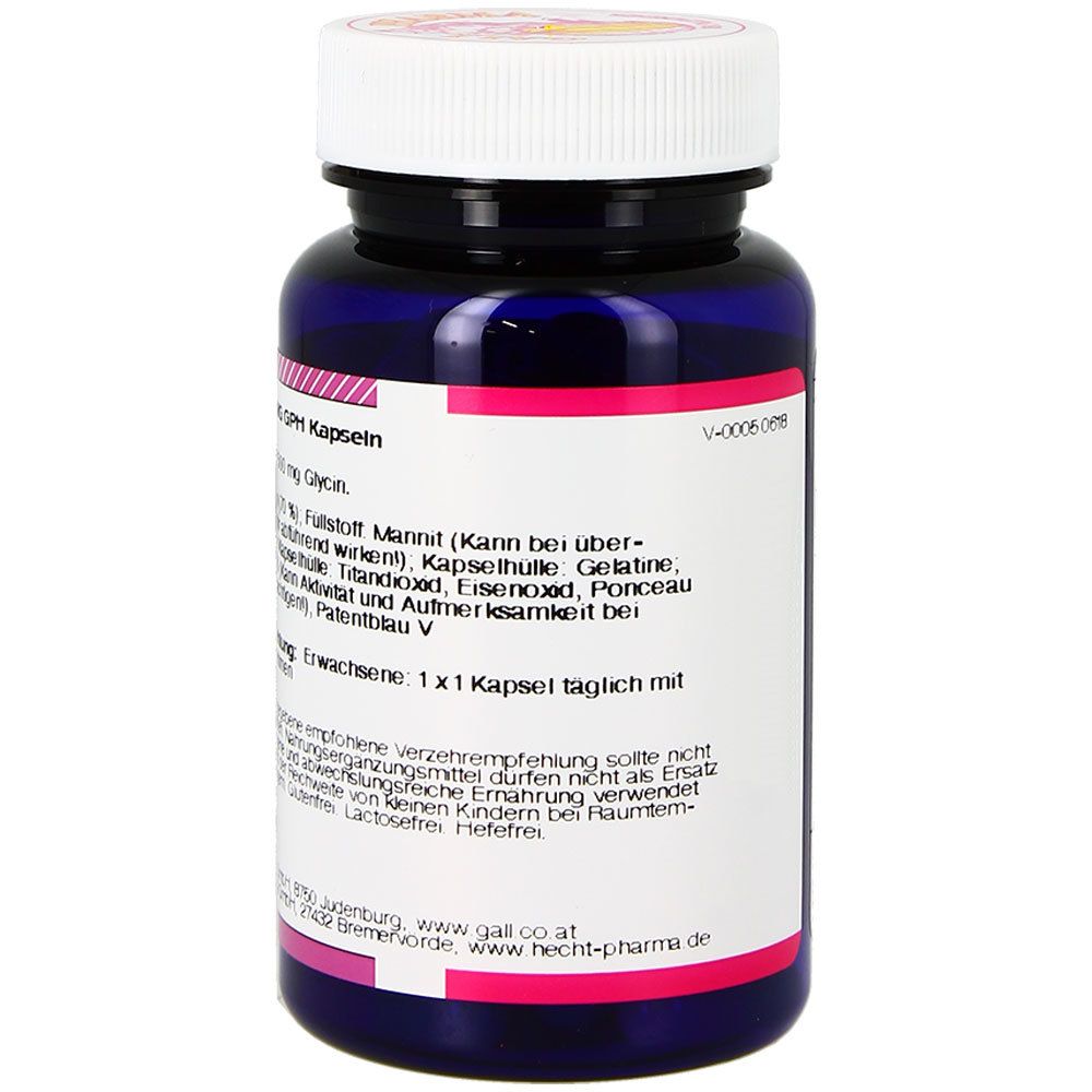 GALL PHARMA Glycin 500 mg GPH Kapseln