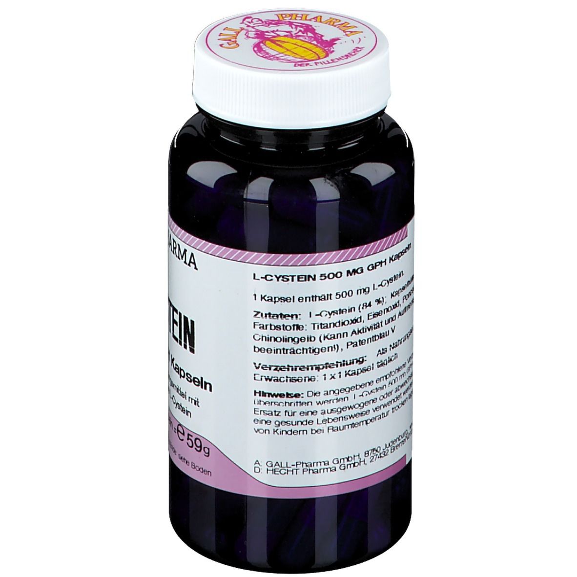GALL PHARMA L-Cystein 500 mg GPH Kapseln
