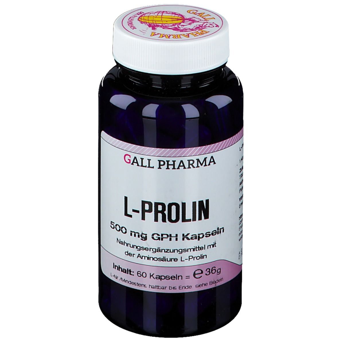 GALL PHARMA L-Prolin 500 mg GPH Kapseln