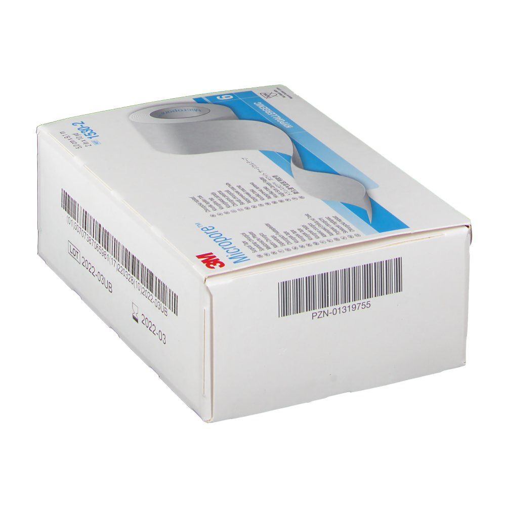 3M Micropore 5 cm x 9,1 m weiß