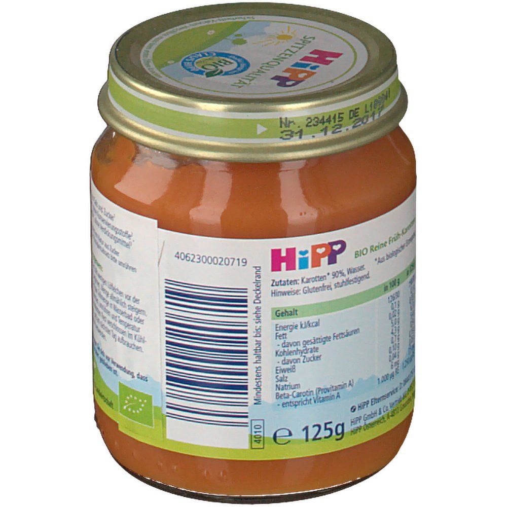 HiPP Reine Früh-Karotten