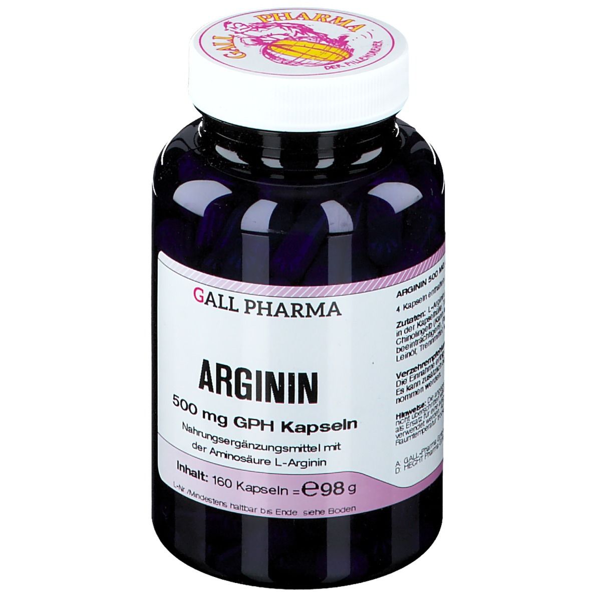 Arginin 500 mg GPH