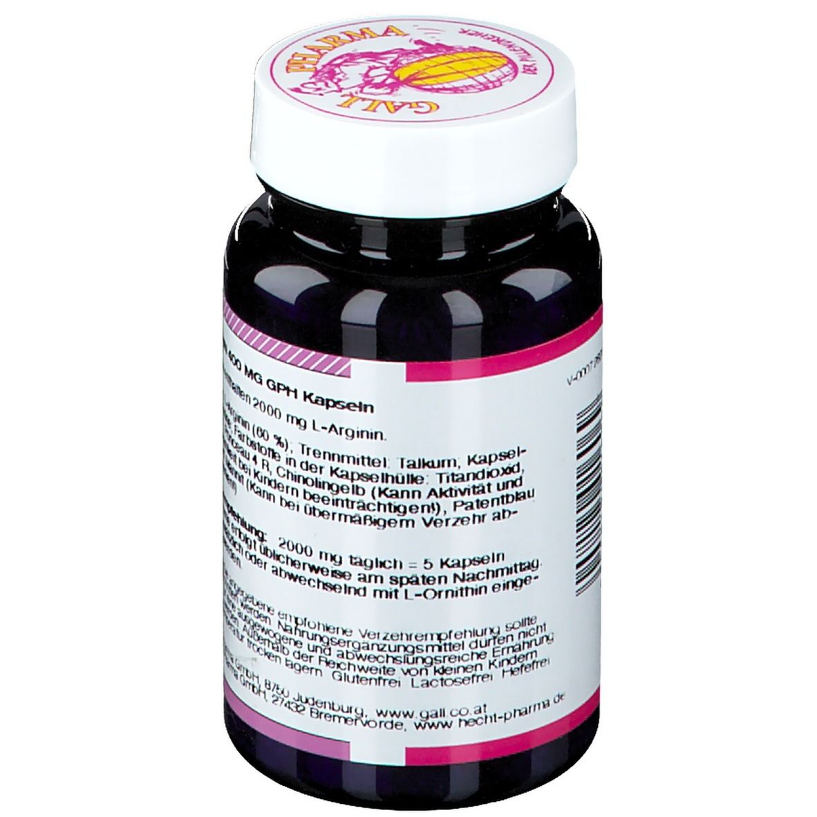 GALL PHARMA L-Arginin 400 mg