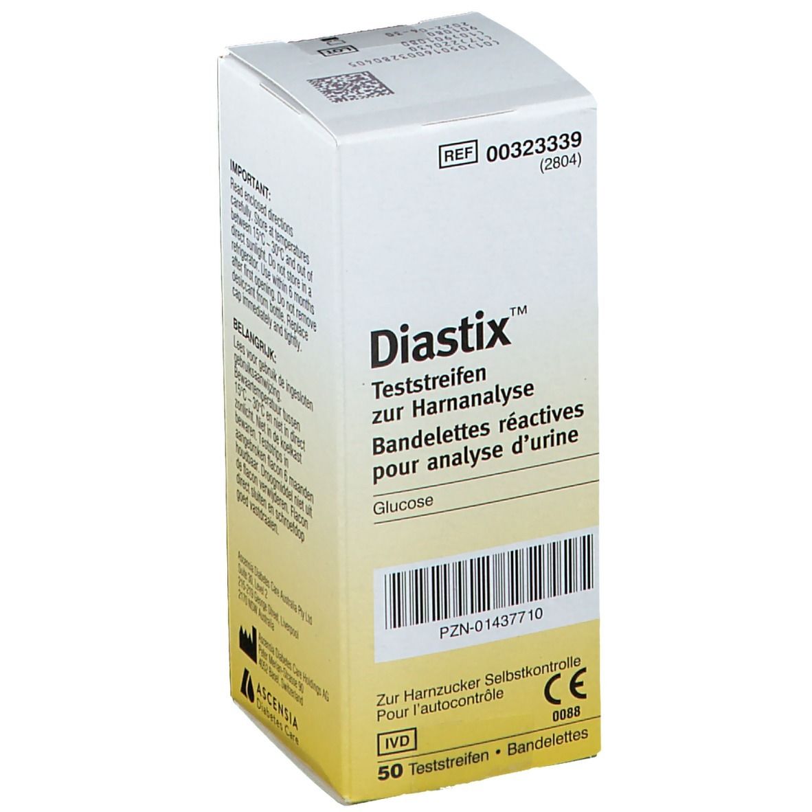 Diastix Teststreifen