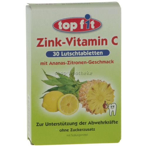 Topfit Zink Vitamin C Lutschtabletten