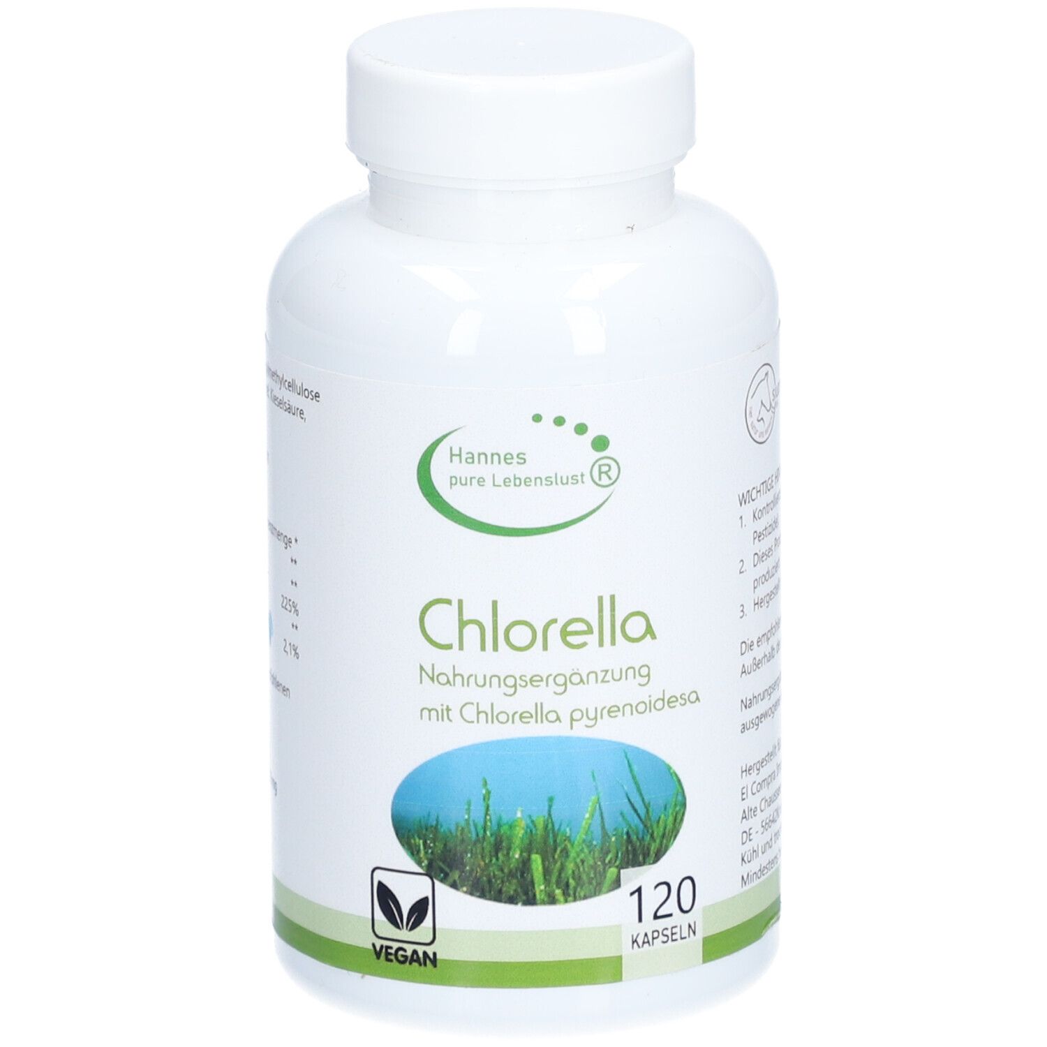 Hannes pure Lebenslust® CHLORELLA