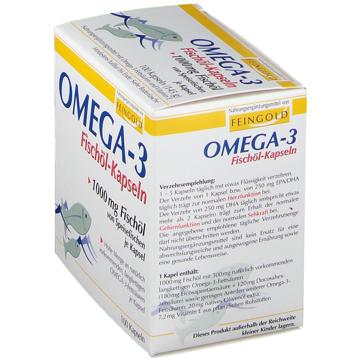 Omega-3 Fischöl-Kapseln