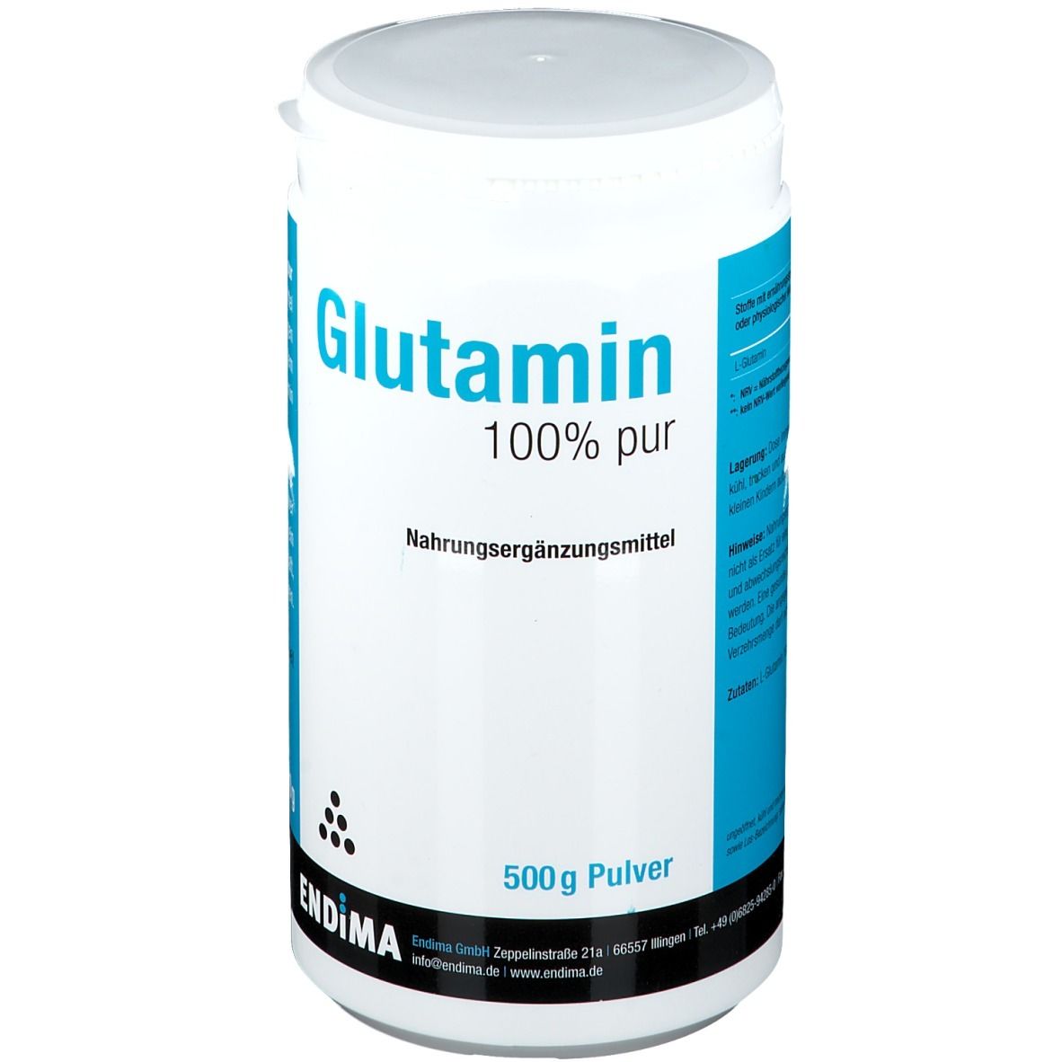 Endima® Glutamin 100% Pur Pulver