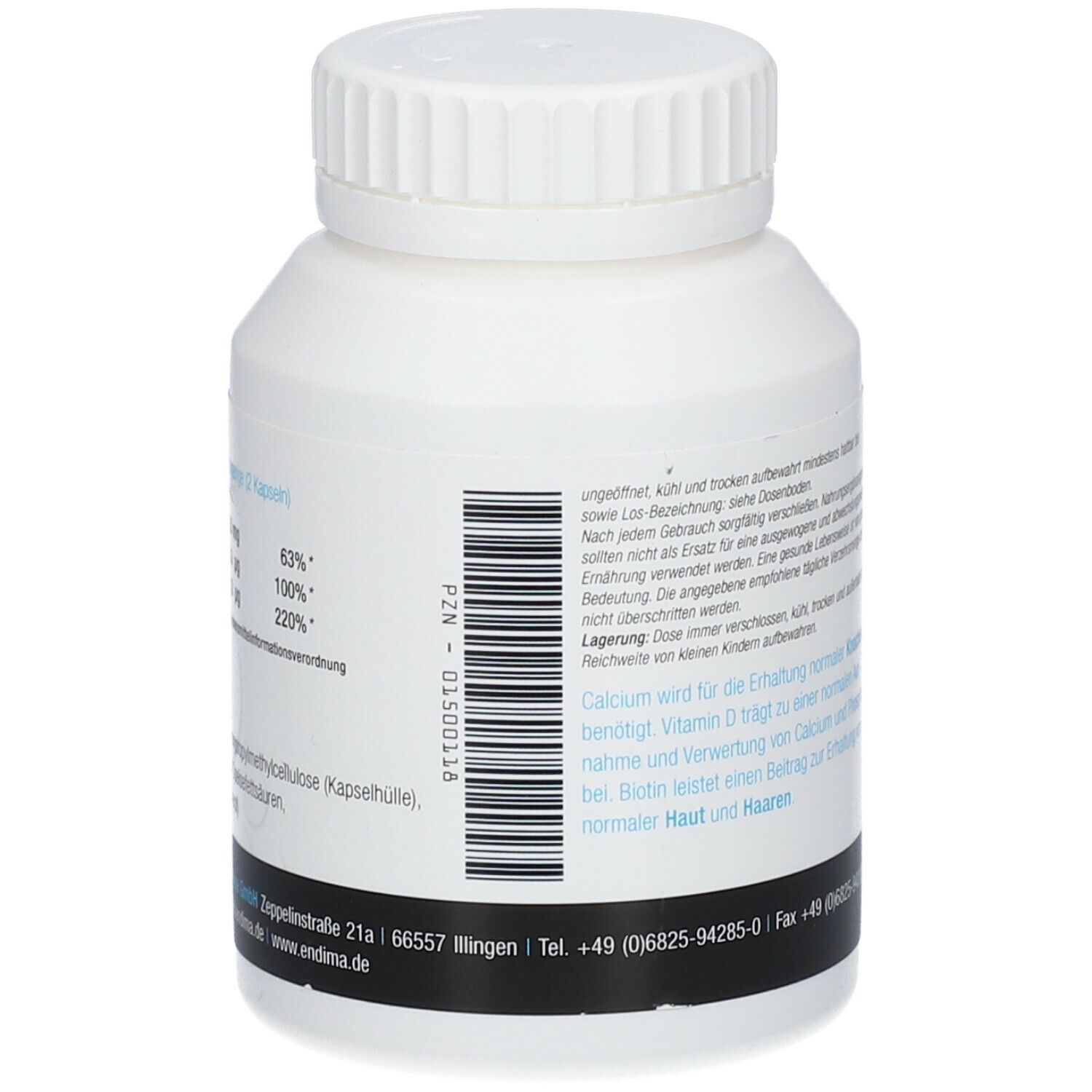Endima® Calcium D3 Plus Kapseln