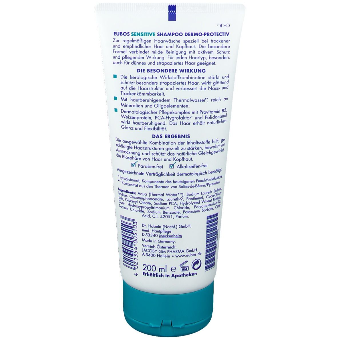 EUBOS® Sensitive Shampoo Dermo Protectiv