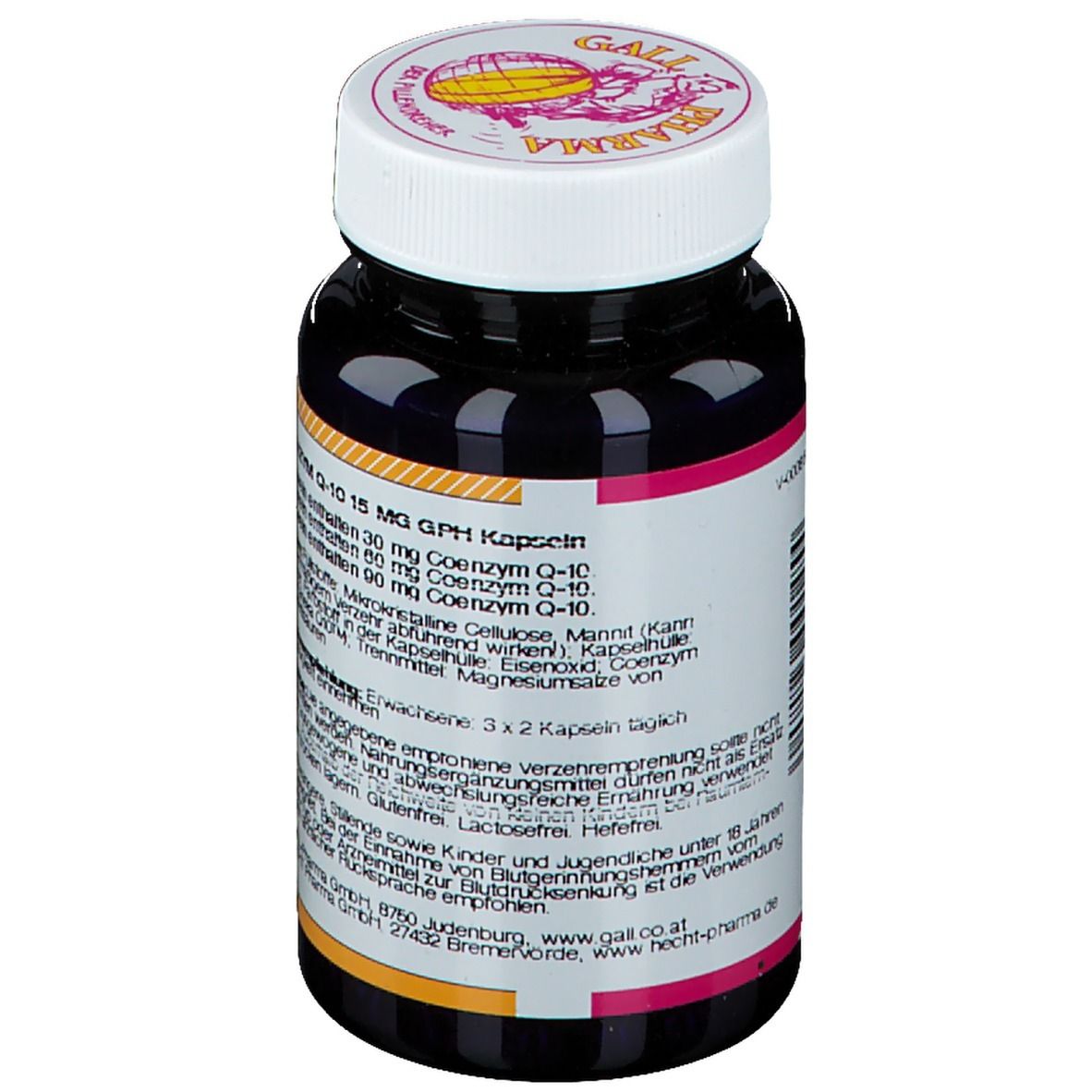 GALL PHARMA COENZYM Q-10 15 mg