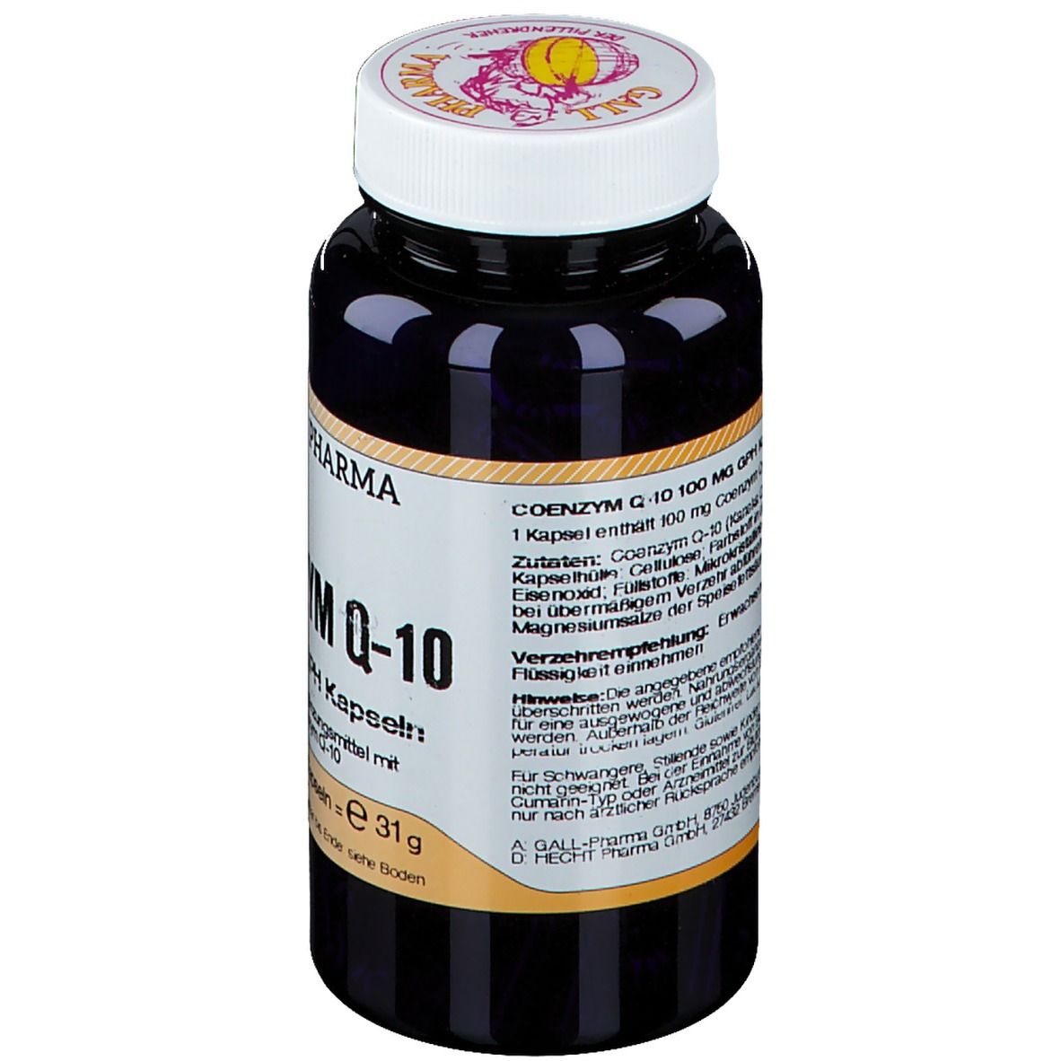 GALL PHARMA Coenzym Q-10 100 mg GPH Kapseln