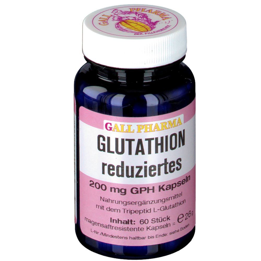 GALL PHARMA Glutathion reduziertes 200 mg GPH Kapseln
