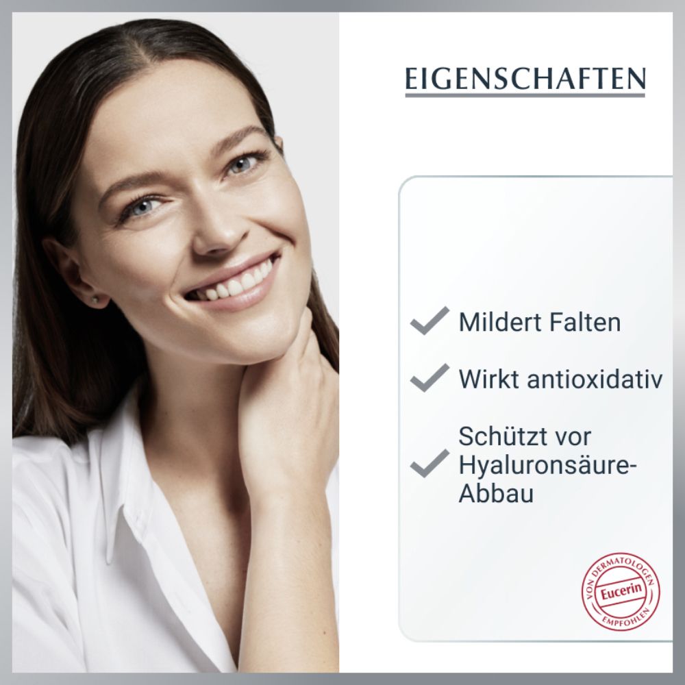 Eucerin Hyaluron-Filler Augenpflege – mildert Falten und Krähenfüße rund um die Augen