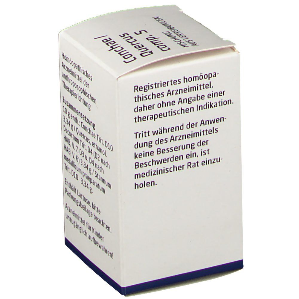 Weleda Conchae/Quercus Comp. Comp. S Trituration 20 g - Shop Apotheke