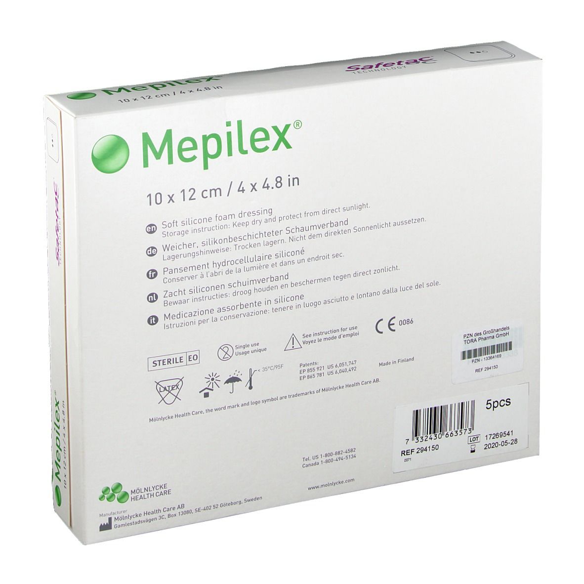 Mepilex® 10 x 12 cm