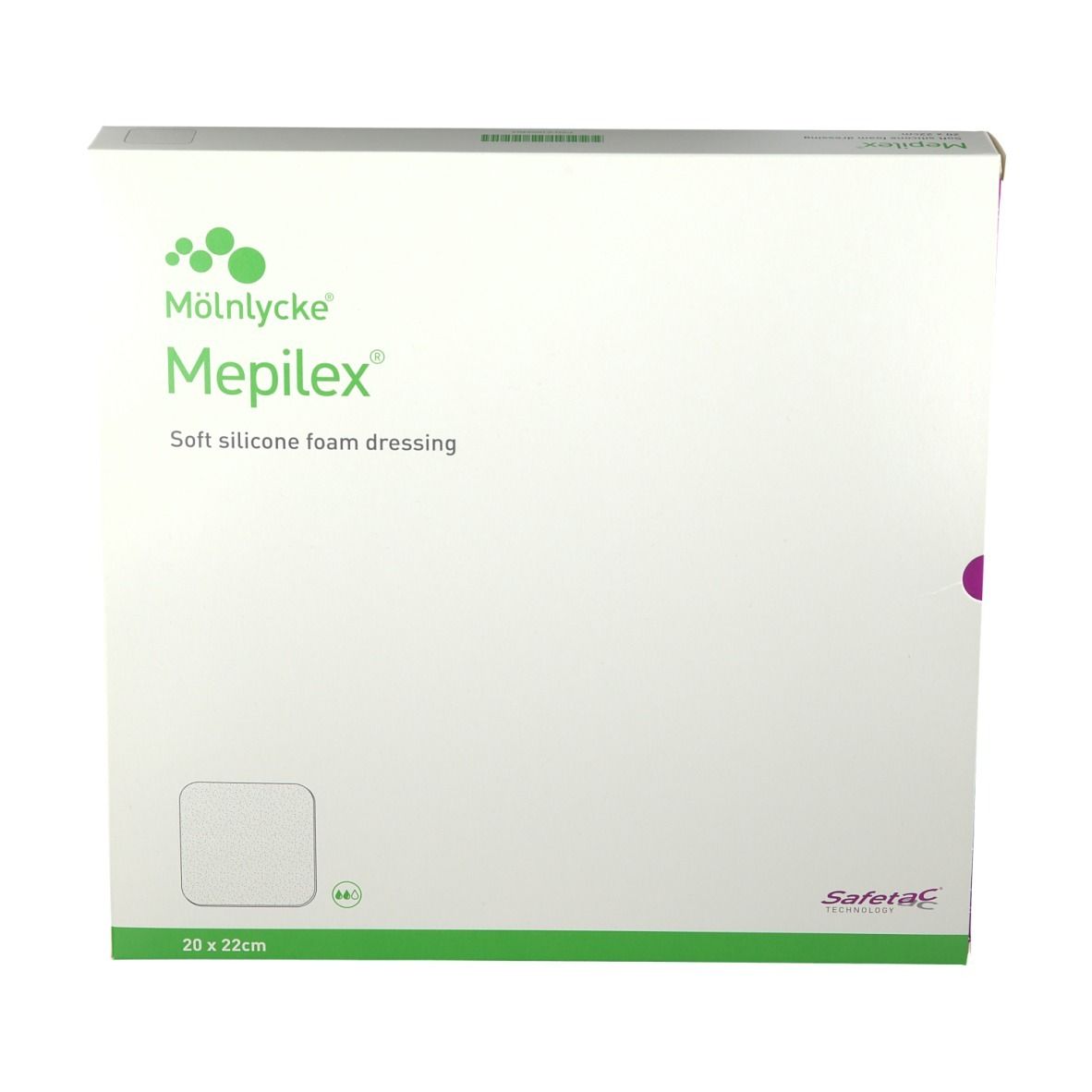 Mepilex® 20 x 22 cm Schaumverband