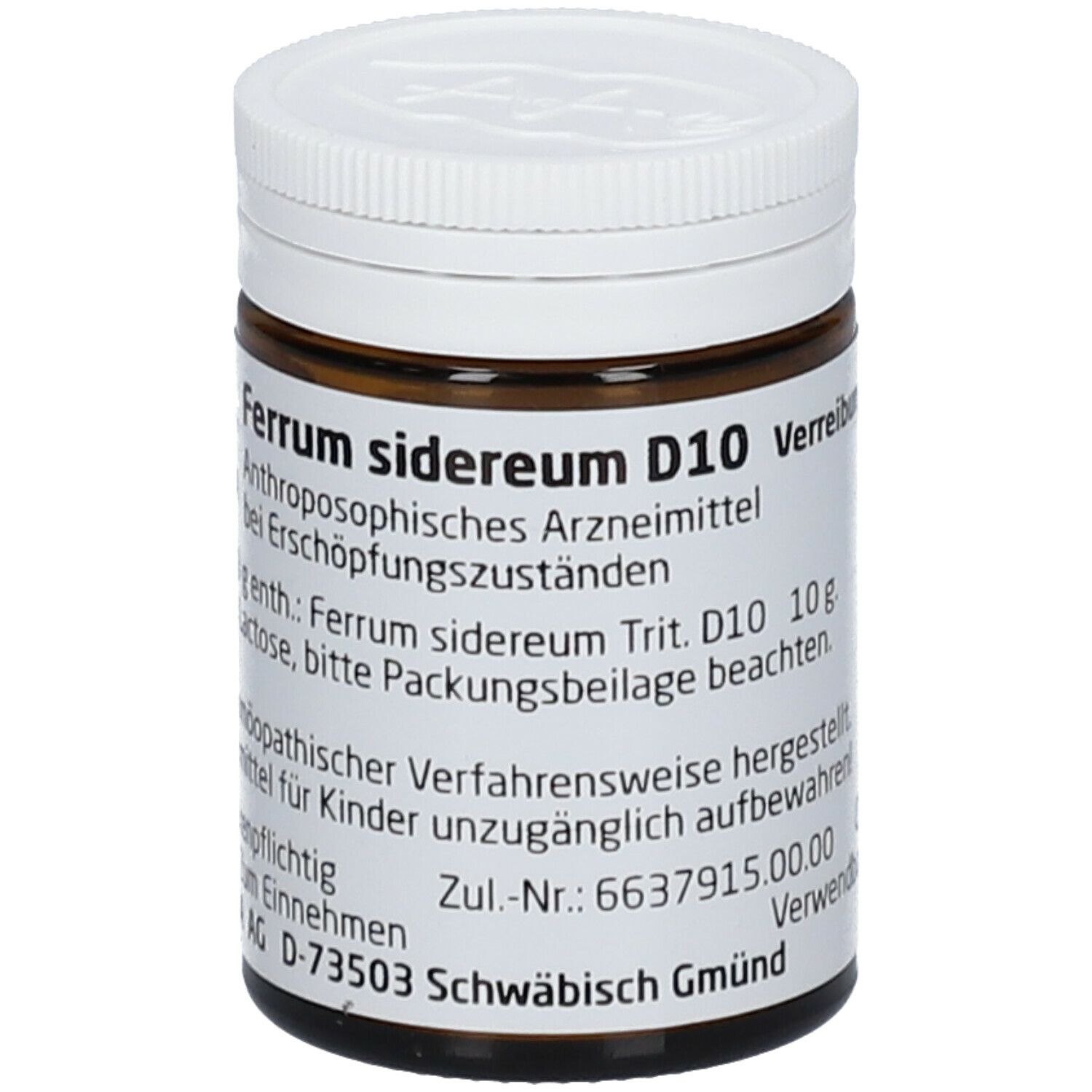 Ferrum Sidereum D 10