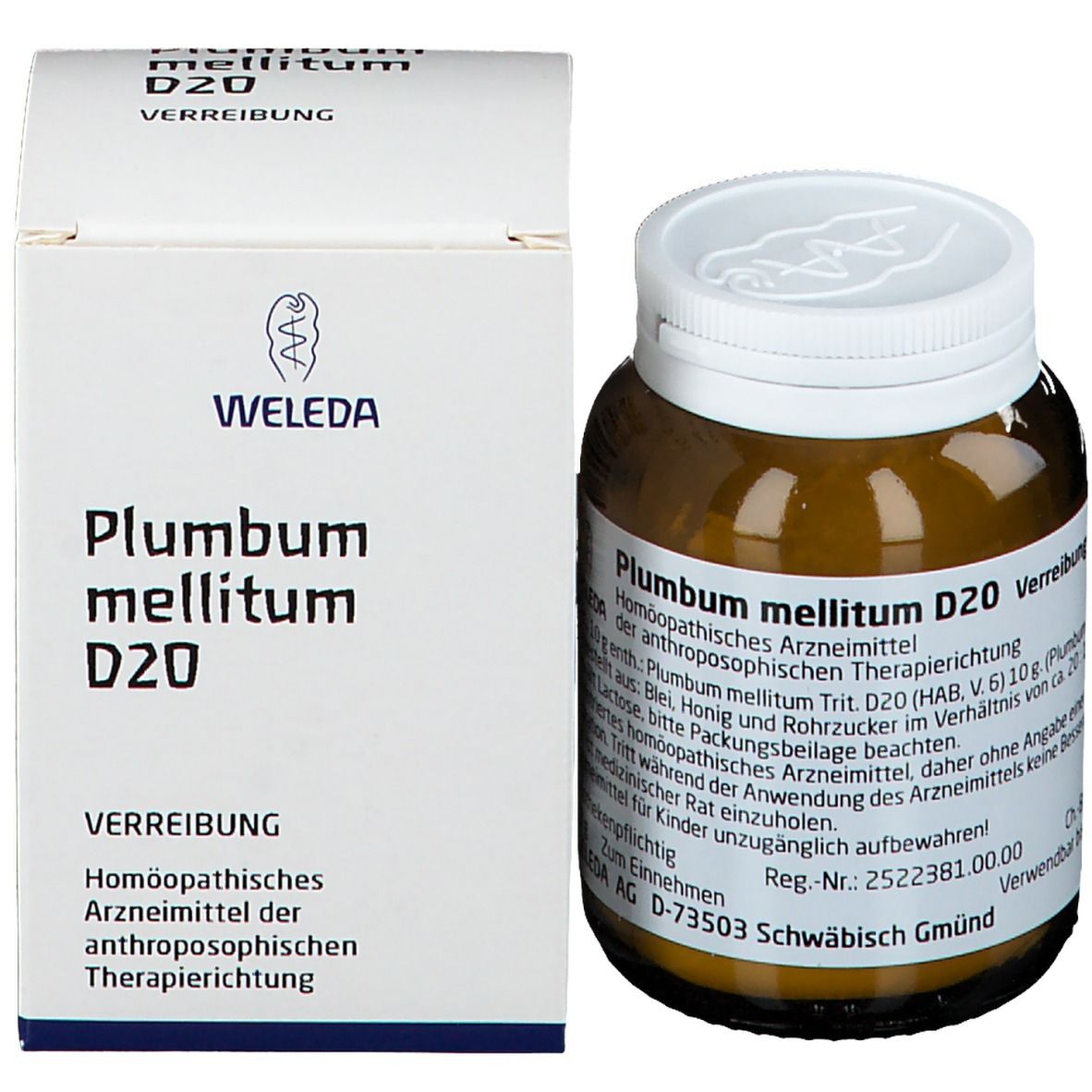 Weleda Plumbum Mellitum D20 Trituration