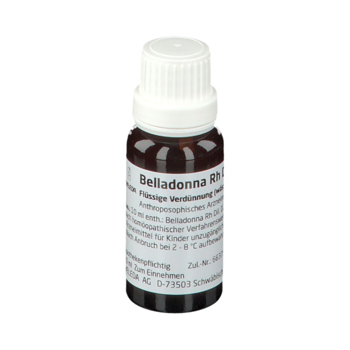 Weleda Belladonna Planta tota Rh D20 Dilution