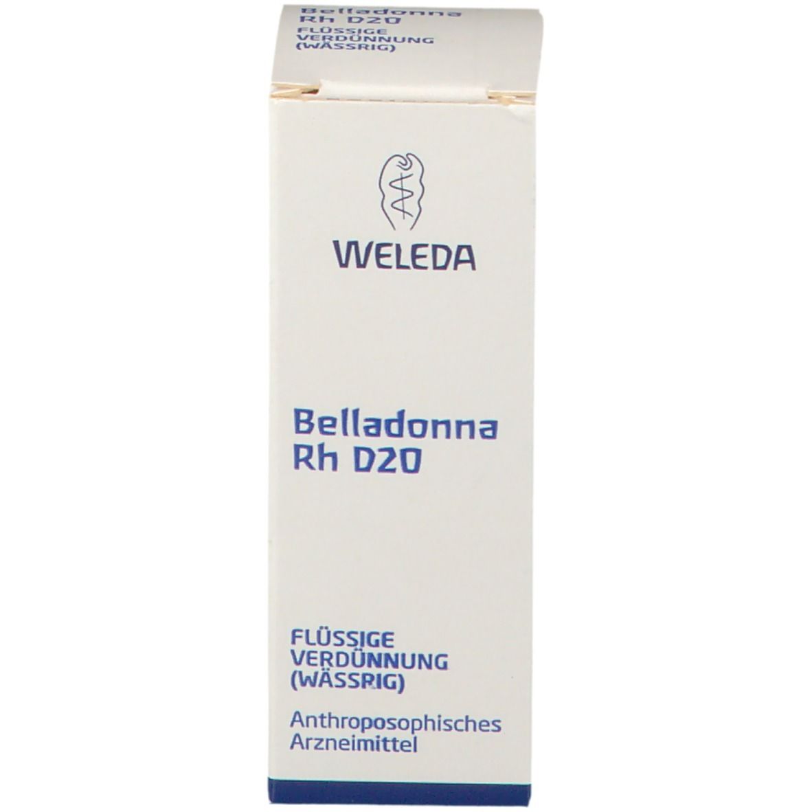 Weleda Belladonna Planta tota Rh D20 Dilution