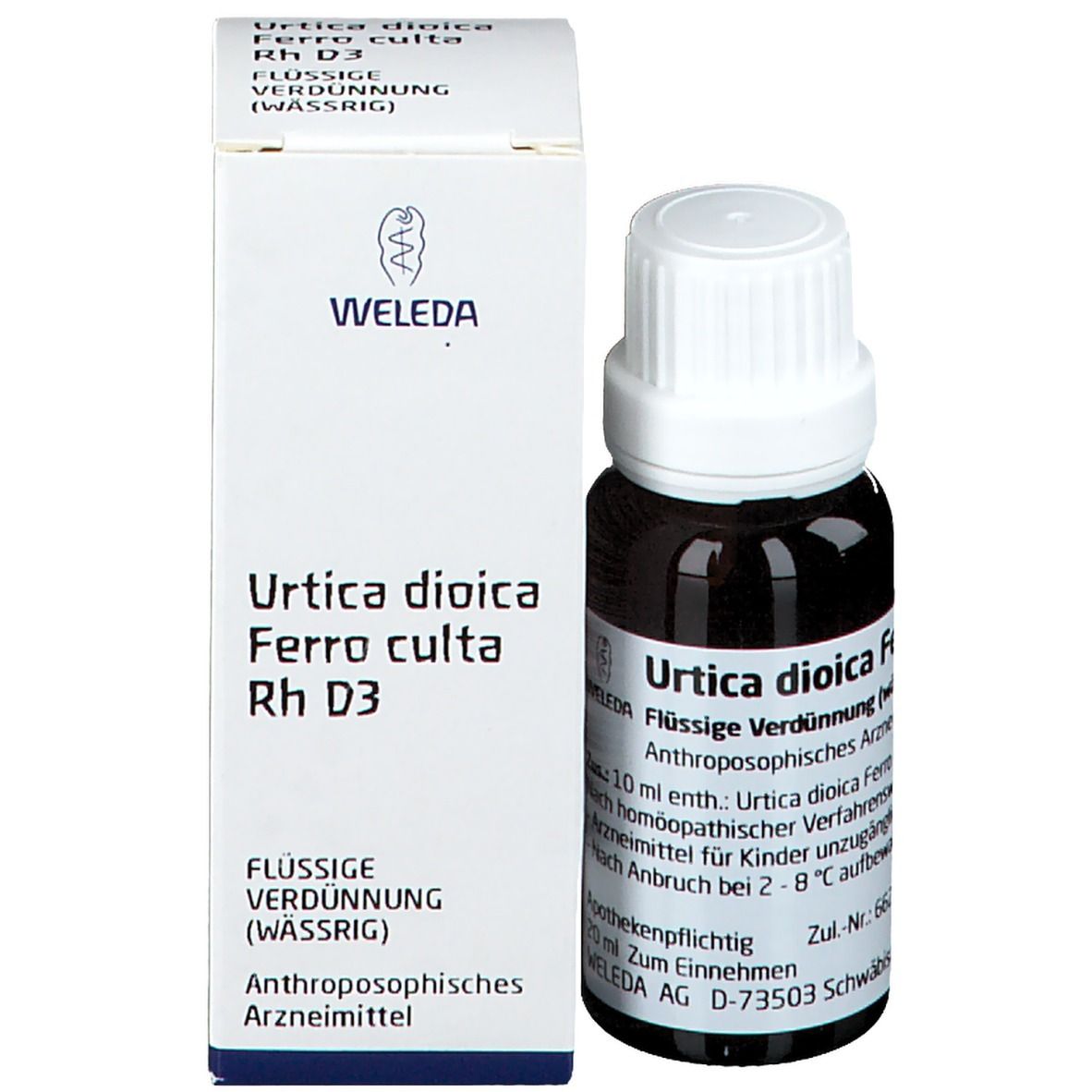 Weleda Urtica Dioica Ferro Culta Rh D3