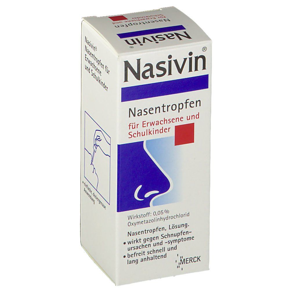 Nasivin® Nasentropfen für Erwachsene und Schulkinder