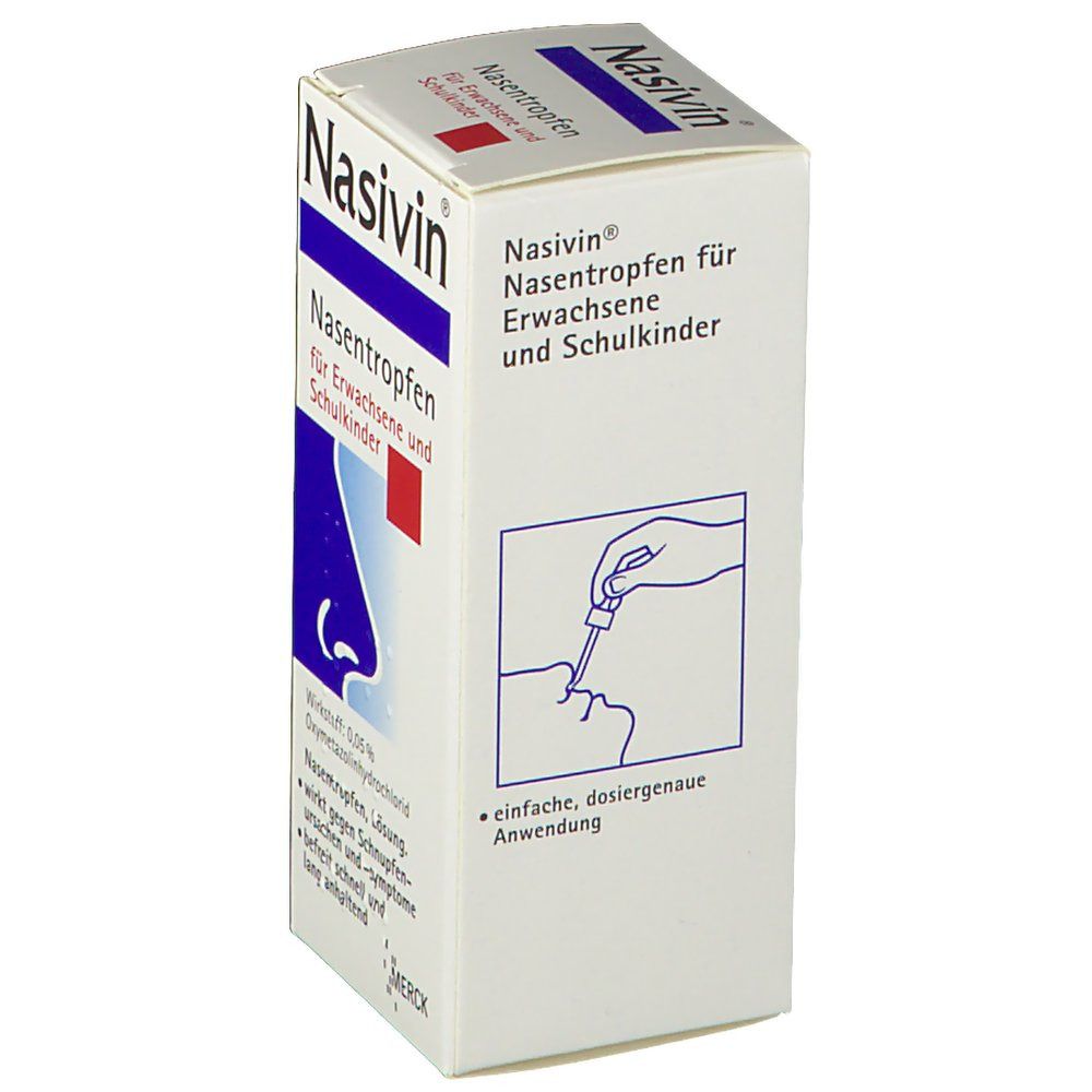 Nasivin® Nasentropfen für Erwachsene und Schulkinder