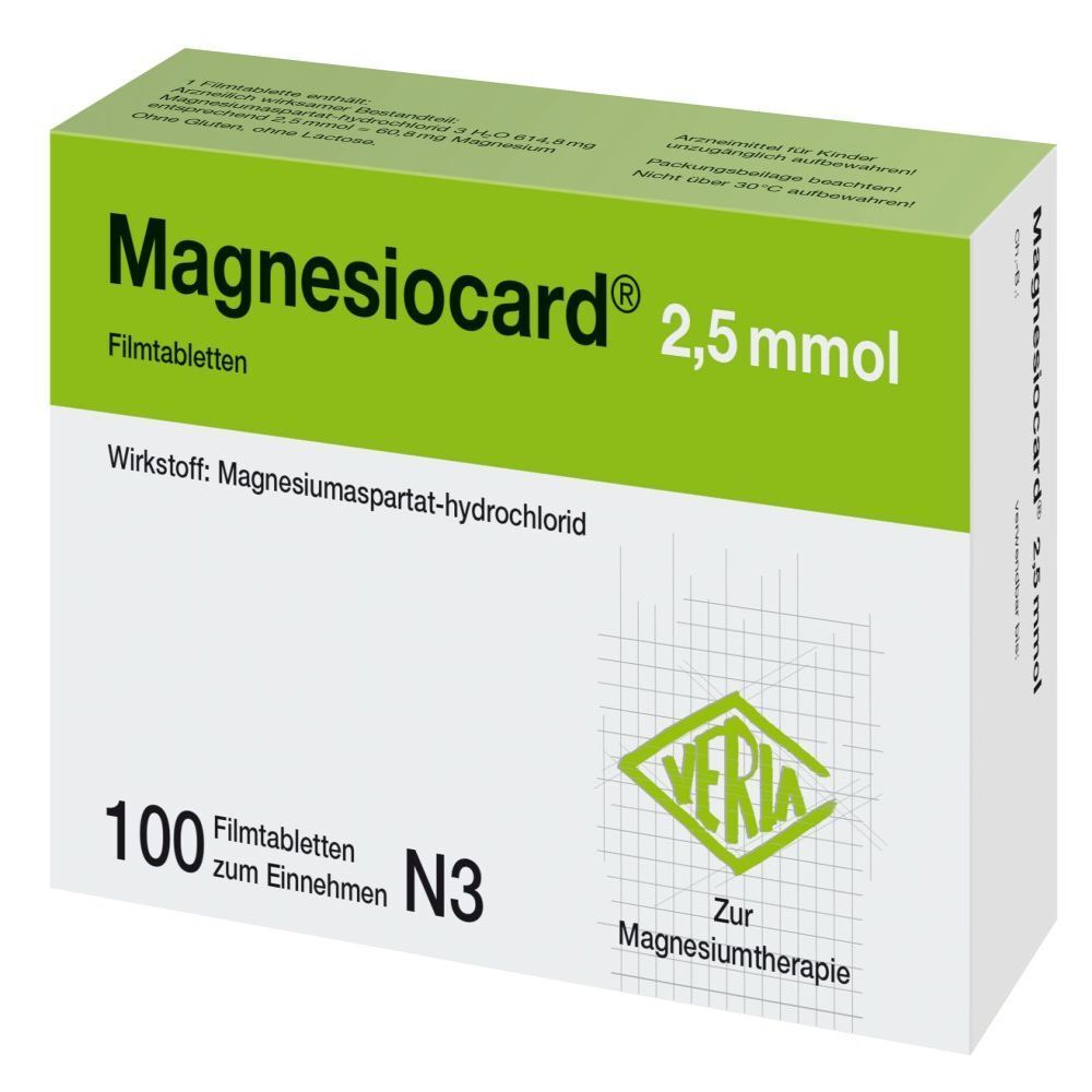 Magnesiocard® 2,5 mmol