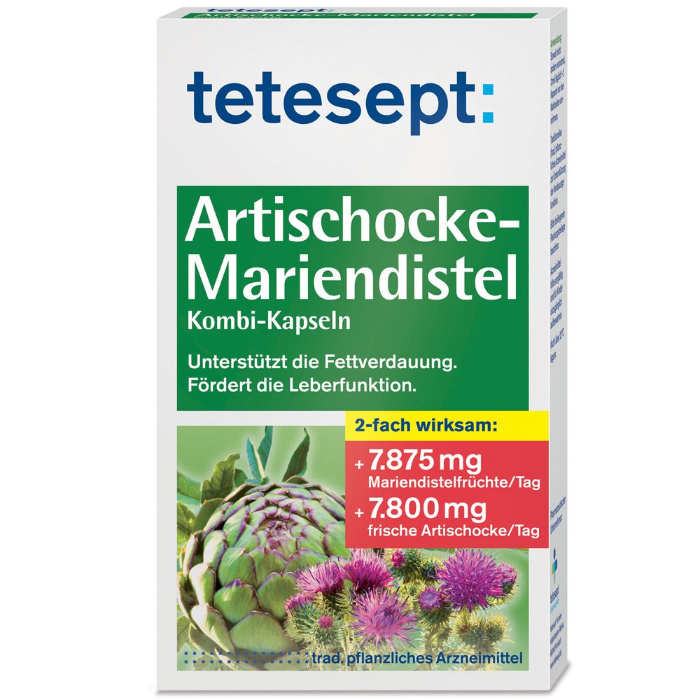tetesept® Artischocke Mariendistel