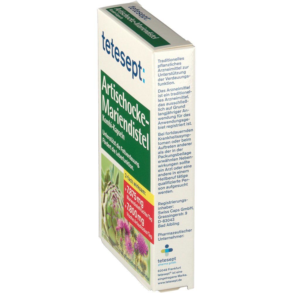 tetesept® Artischocke Mariendistel