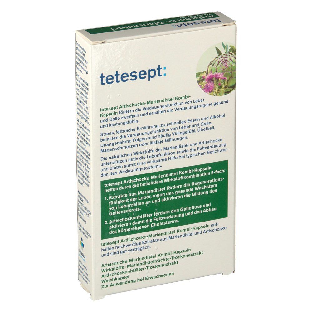 tetesept® Artischocke Mariendistel