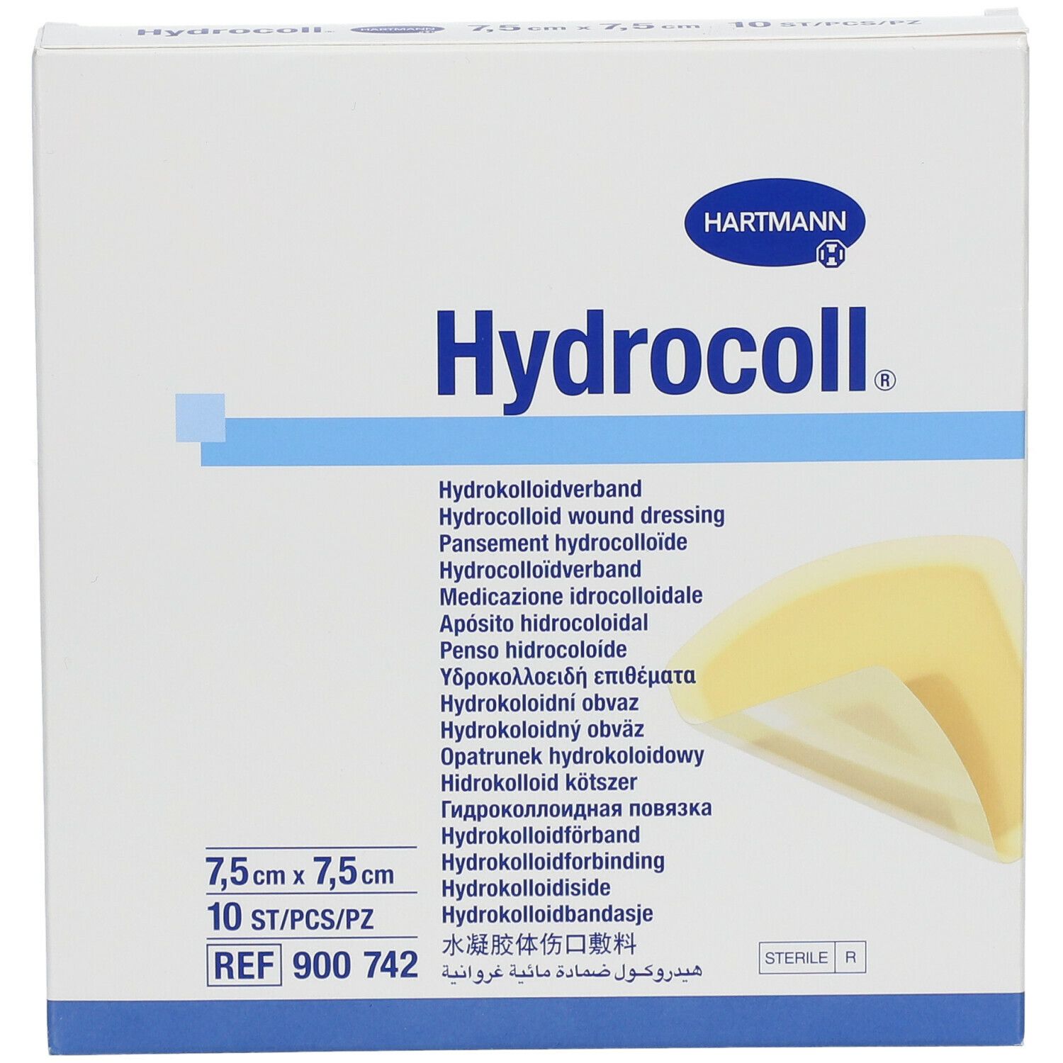 Hydrocoll® Wundverband steril 7,5 x 7,5 cm