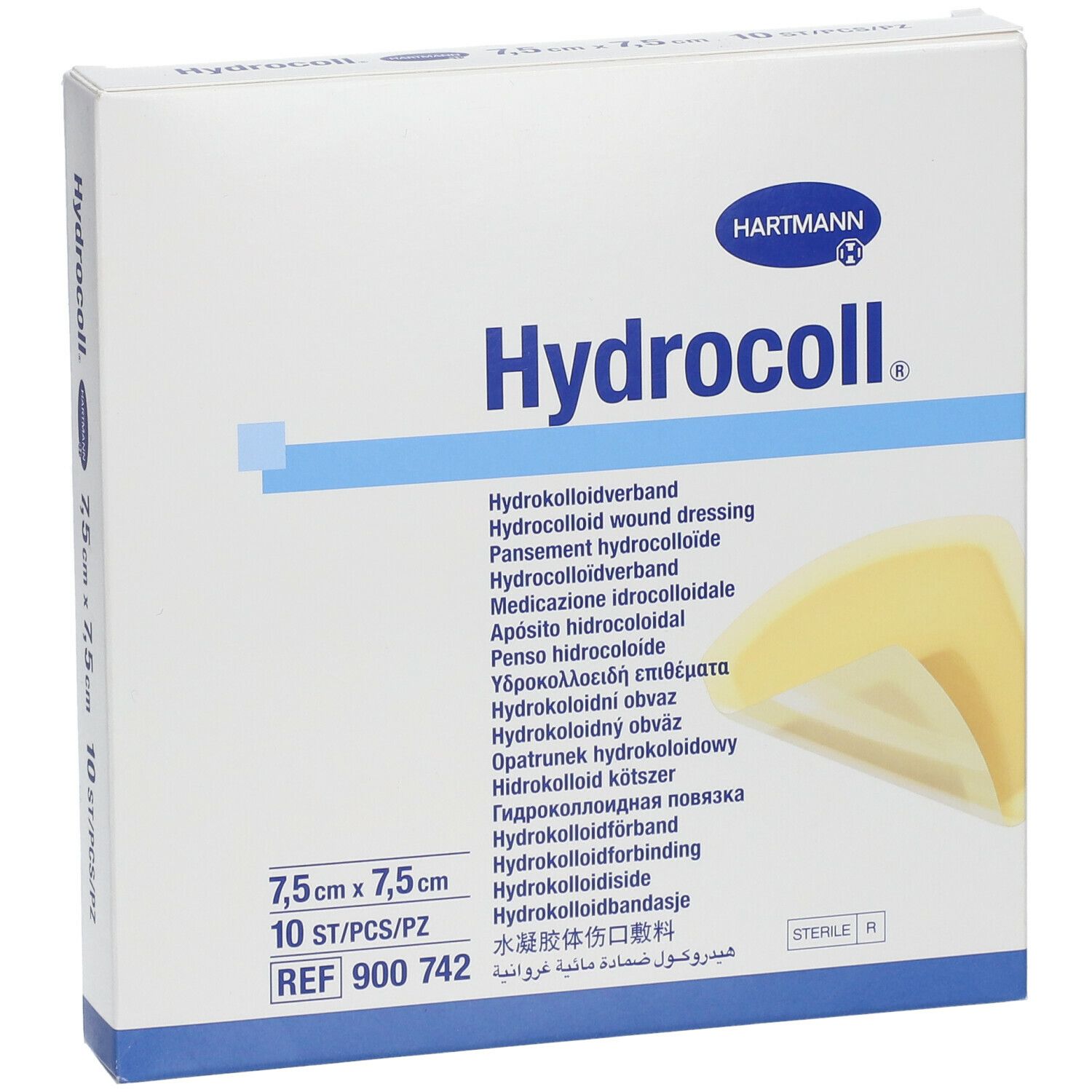 Hydrocoll® Wundverband steril 7,5 x 7,5 cm