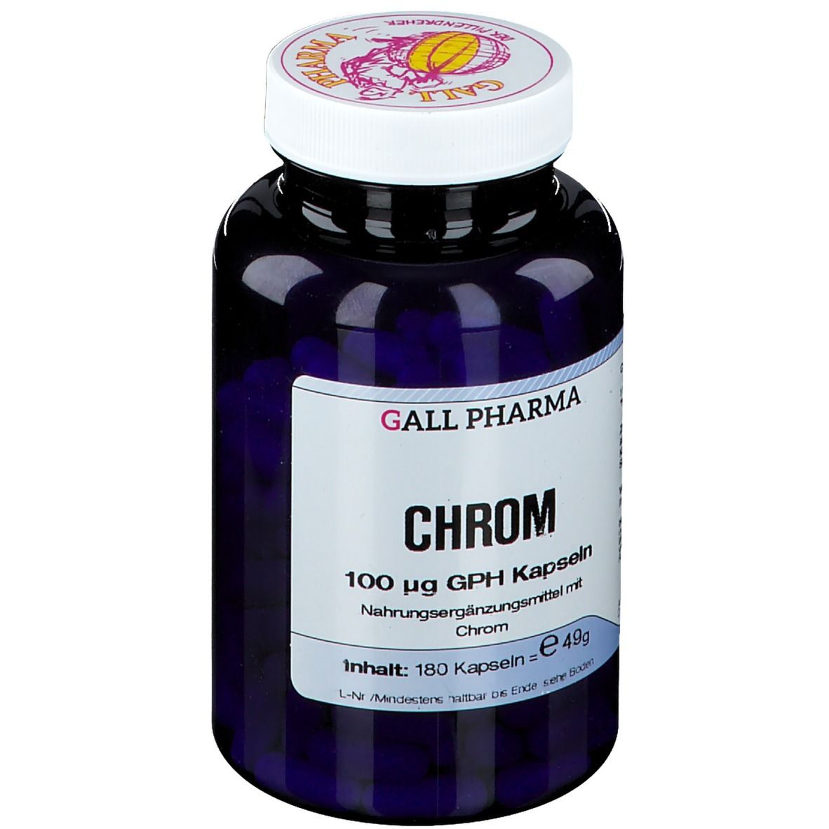 GALL PHARMA Chrom 100 µg GPH Kapseln