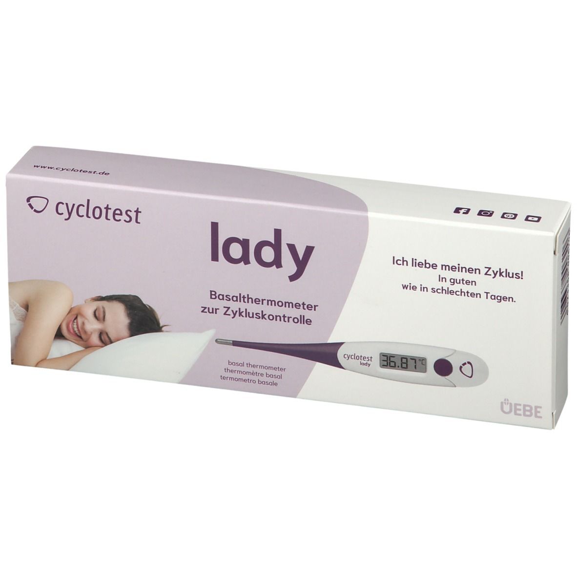 cyclotest® Lady Digitales Basalthermometer 1 St 