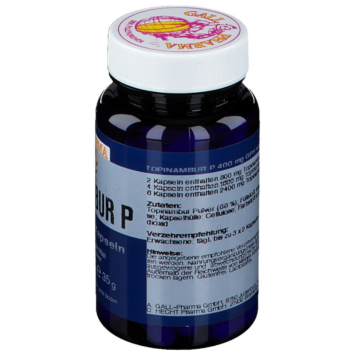 GALL PHARMA Topinambur P 400 mg GPH