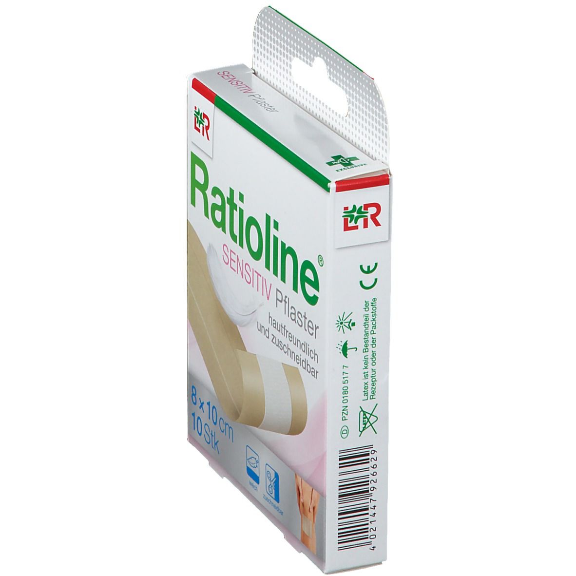 Ratioline® Sensitive Wundschnellverband 8 cm x 10 cm