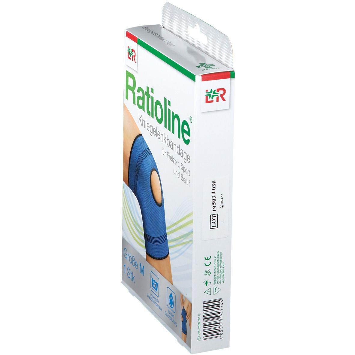 Ratioline® active Kniegelenkbandage Grösse M